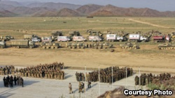 Российская военная база в Таджикистане.