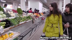 На базаре в Алматы. 14 марта 2017 года.