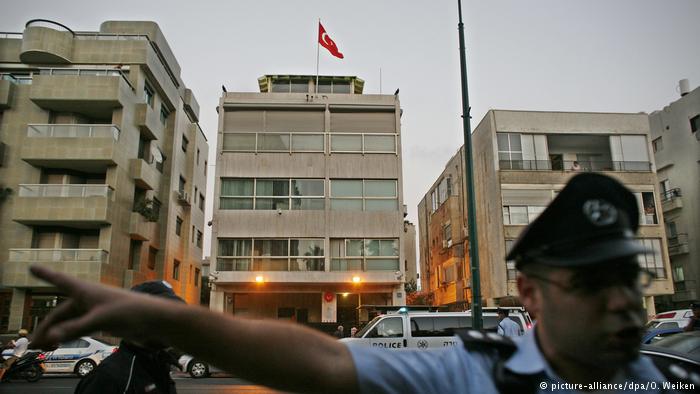 Турецкое посольств в Тель-Авиве (фото из архива)